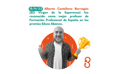 Alberto Castellano Barragán, premio a mejor docente