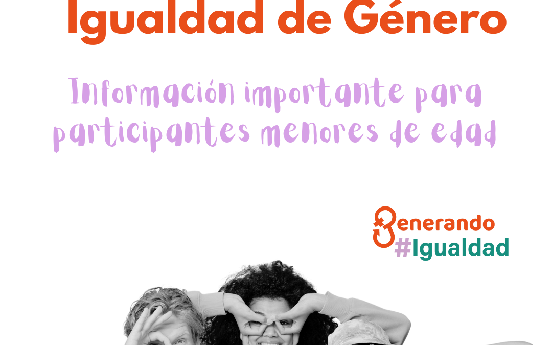 Actualización para participantes menores de edad.