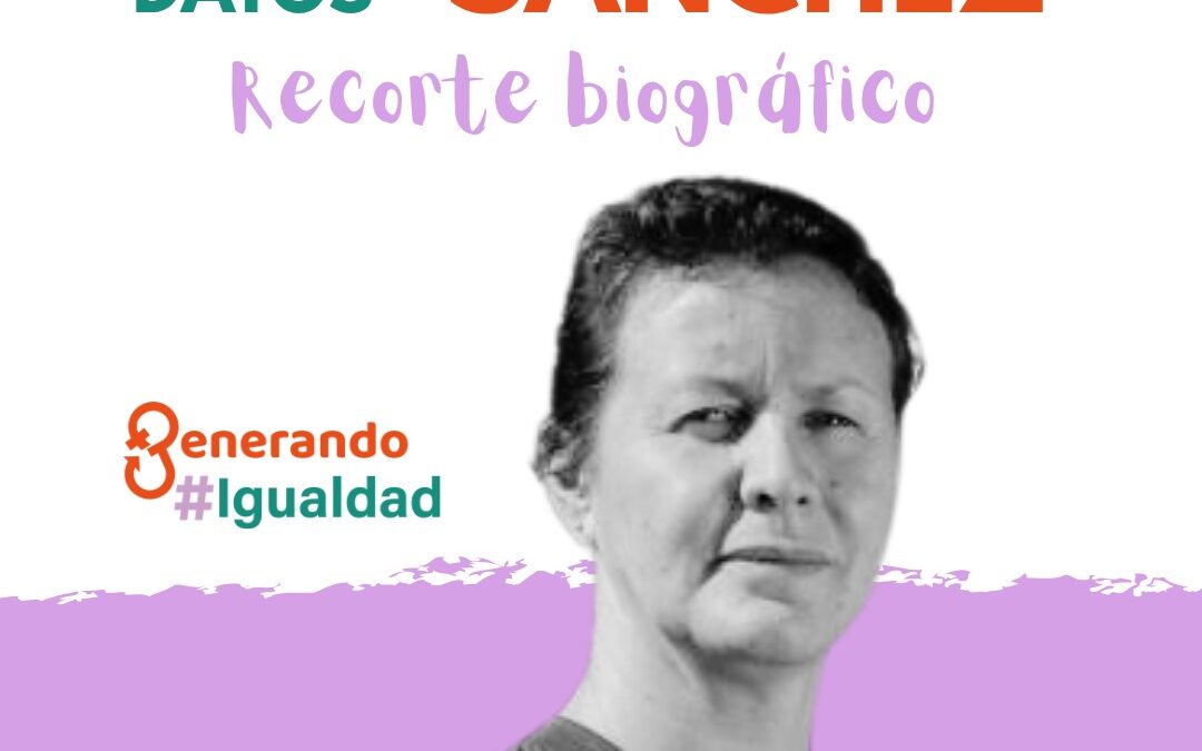 Alicia Sánchez. Recorte biográfico